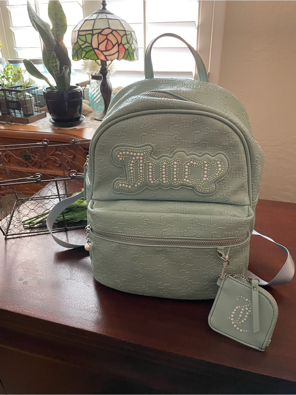 Juicy Couture Light Blue Backpack